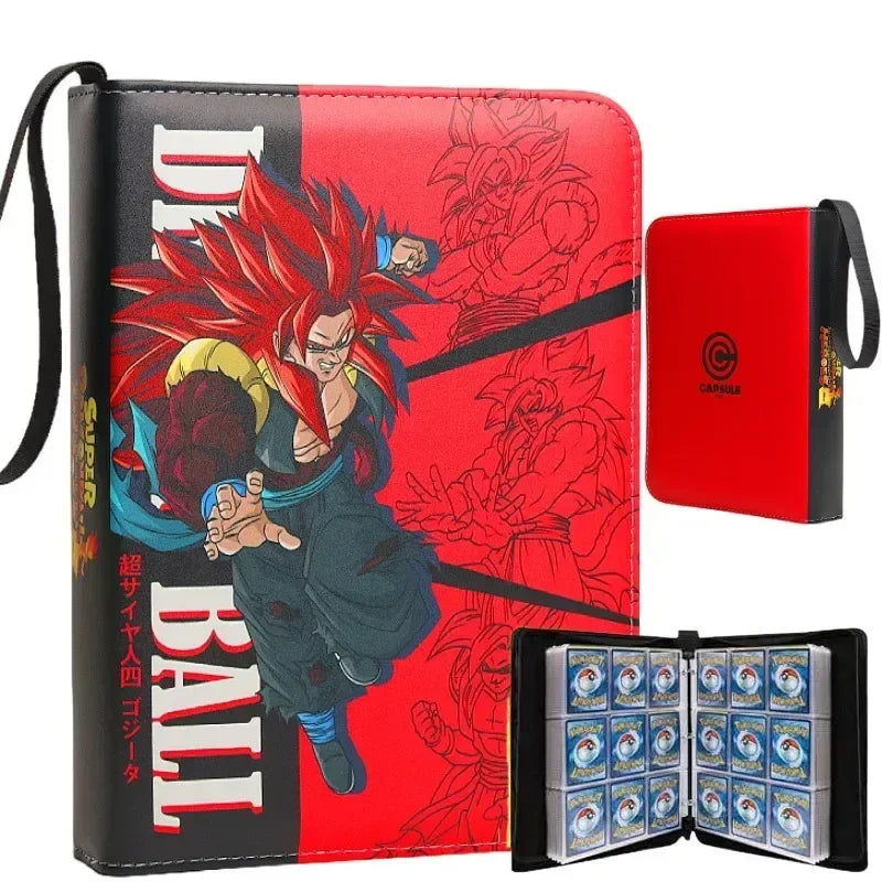 400/900pcs Dragon Ball Anime Card Album Book Collection Card Storage Folder Hold Vegeta Iv Game Cards Binder Holder Collect Gift