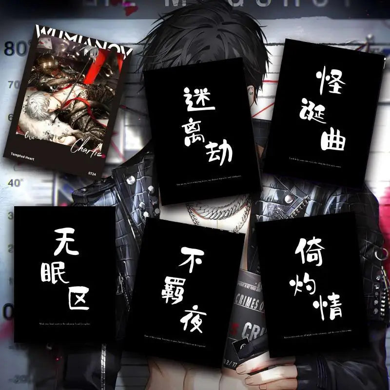 5PCS Anime Light and Night Osborn Lomo Small Card Photocard HD Small Album Photo Cards For Fans Collection Postcard Friend Gifts
