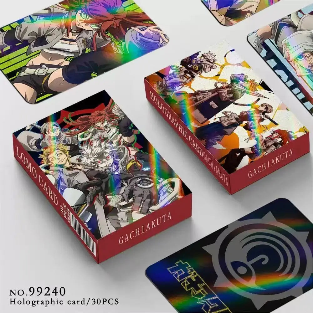 30pcs/Set Manga GACHIAKUTA HD Photo Card Album LOMO Card Fan Collection Gift