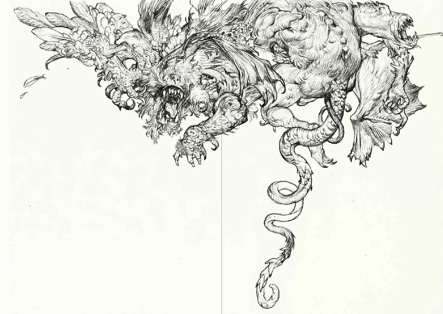 Katsuya Terada Sketch Art Works Japanese illustration Collection Book Sketch Manuscript Line Drawing Books