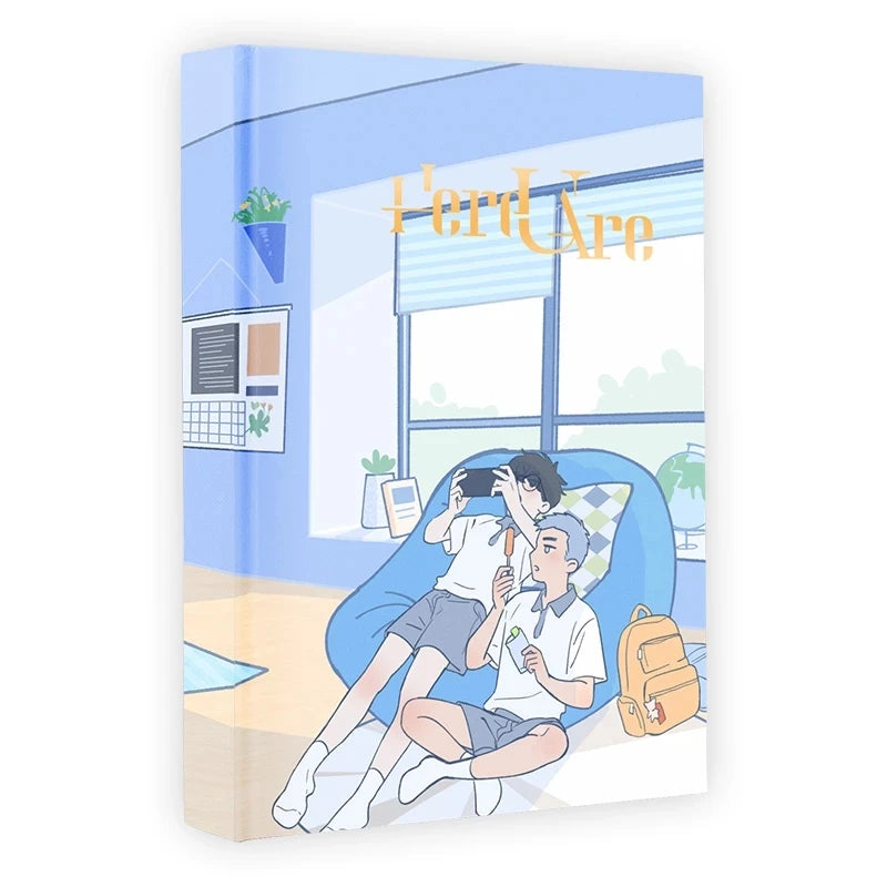 Here U Are: Original BL Comic Novel - D Jun Works Campus Love Story Youth Manga Fiction Book