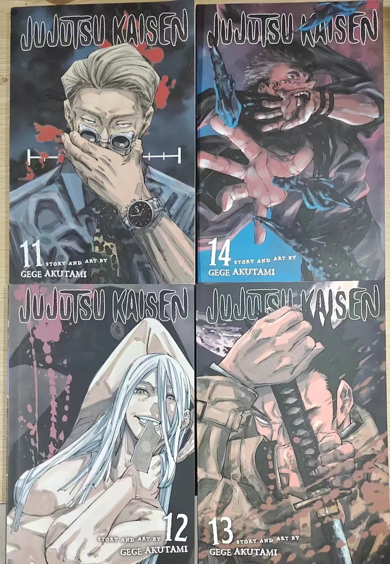 Anime Jujutsu Kaisen Japan Youth Teens Fantasy Science Mystery Suspense English Version Manga Comic Book