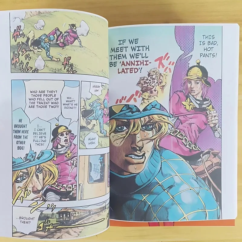 12 Books Steel Ball Run Manga Book JOJO's Bizarre Adventure Part7 Vol.13-24 Japanese Youth Comic Books English Comic Books