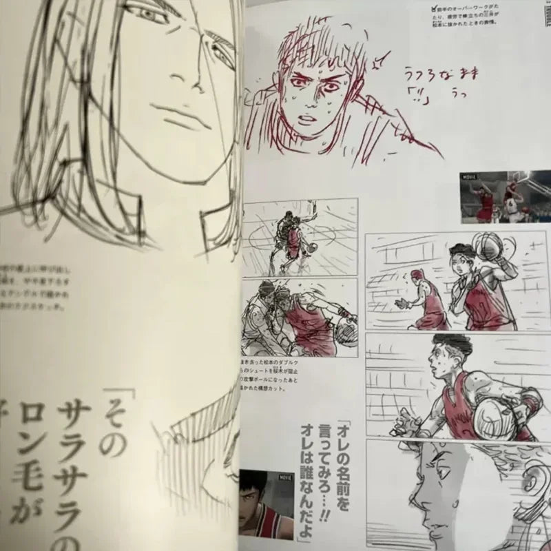 Japanese Version The First Slam Dunk re:source Comic Slam Dunk Master Movie Version Formula Collection Album Book