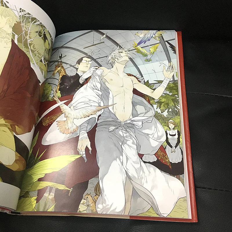 111 Pages Old Xian Art Collection Book illustration Artwork Comic Cartoon Characters Painting Collection Drawing Book for adult