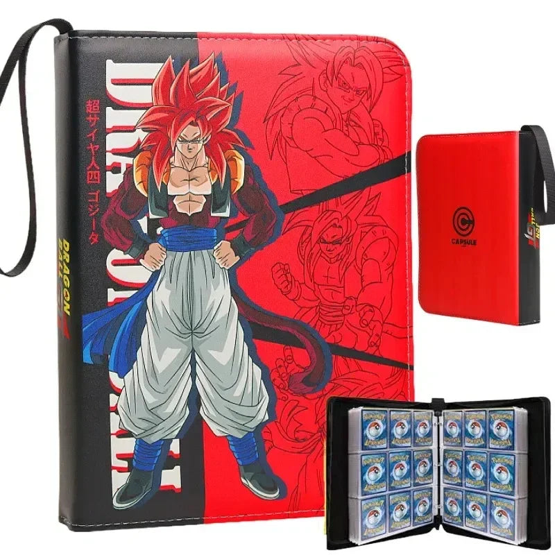 400/900pcs Dragon Ball Anime Card Album Book Collection Card Storage Folder Hold Vegeta Iv Game Cards Binder Holder Collect Gift